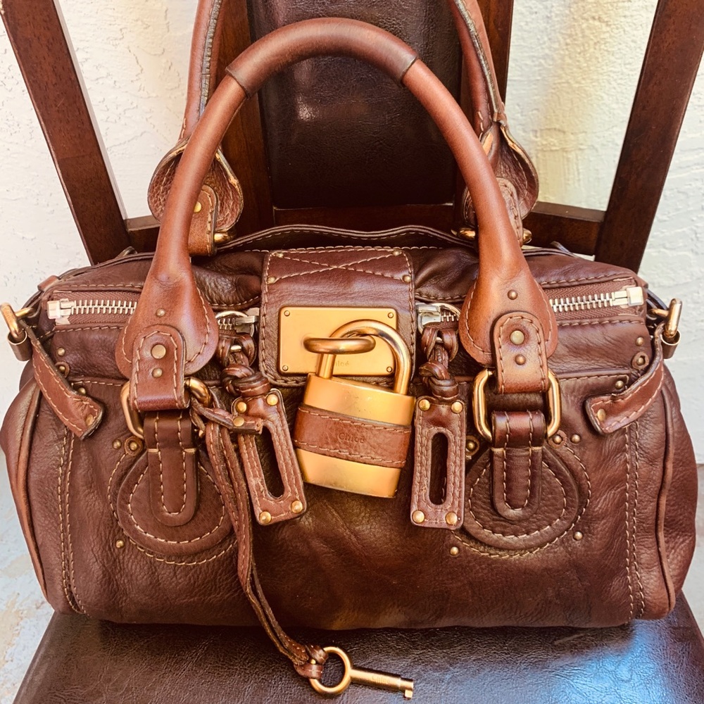 Authentic Chloé Paddington Shoulder Bag